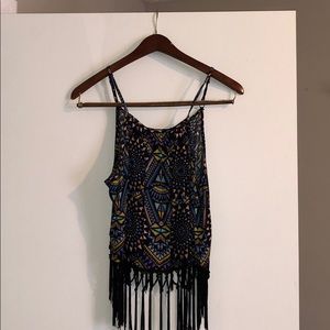 Geometric Tank with Fringe